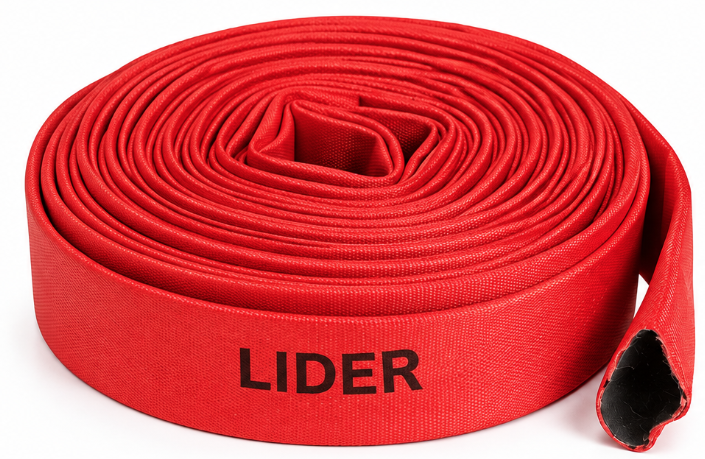 Furtun pompier 2'' de 20M 8 BARI Rosu Premium LIDER MX955